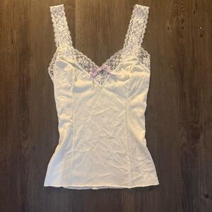 Komar Kids Ivory Lace Camisole